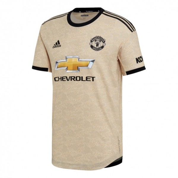 Футбольная футболка для детей Manchester United Гостевая 2019/20 M (рост 128 см)