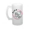 Стеклянная кружка для пива с логотипом Аякс